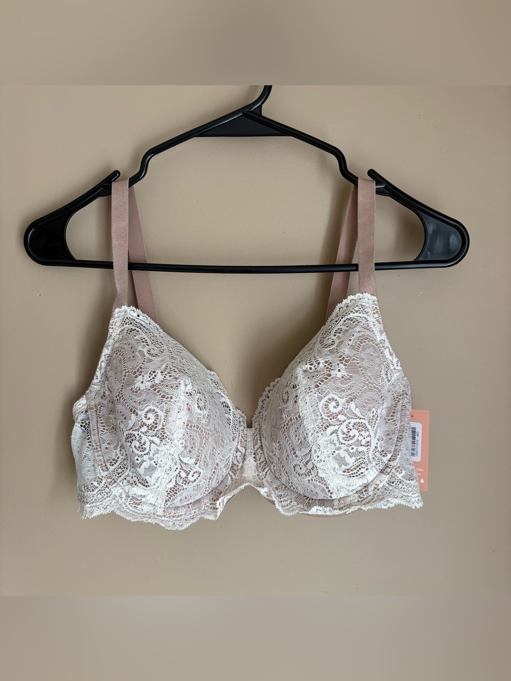 ThirdLove Beige Lace Full Coverage Bra